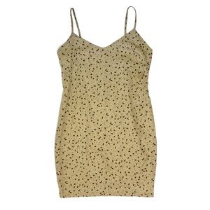 Custom Made Tan Paisley Dress